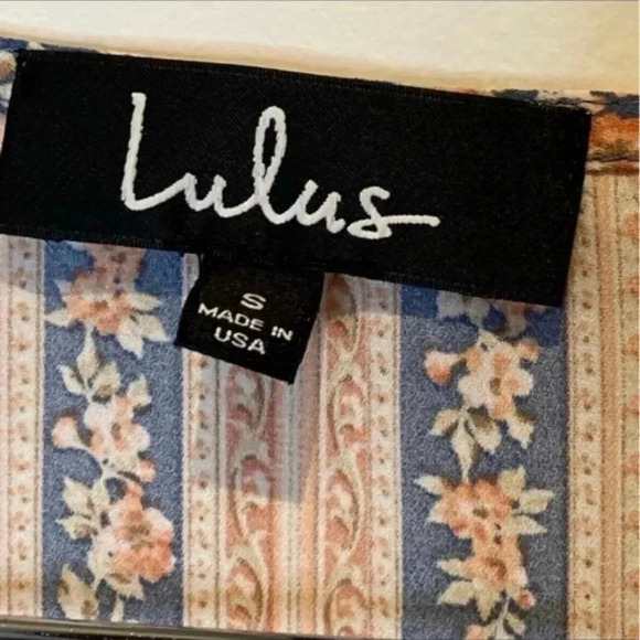 Lulus Womens Love is Enough Floral Wrap Top - Picture 7 of 9